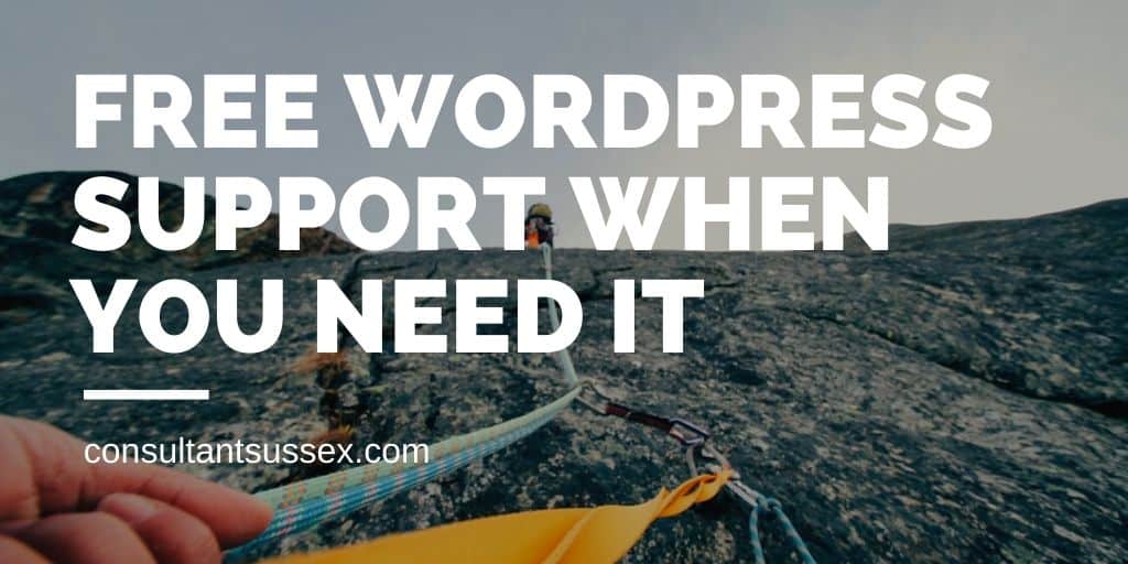 Free WordPress Support For Local Small Business In Sussex During COVID-19